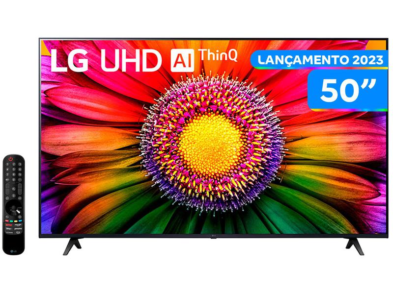 Smart TV 4K 50 LG ThinQ AI HDR 50UR8750PSA